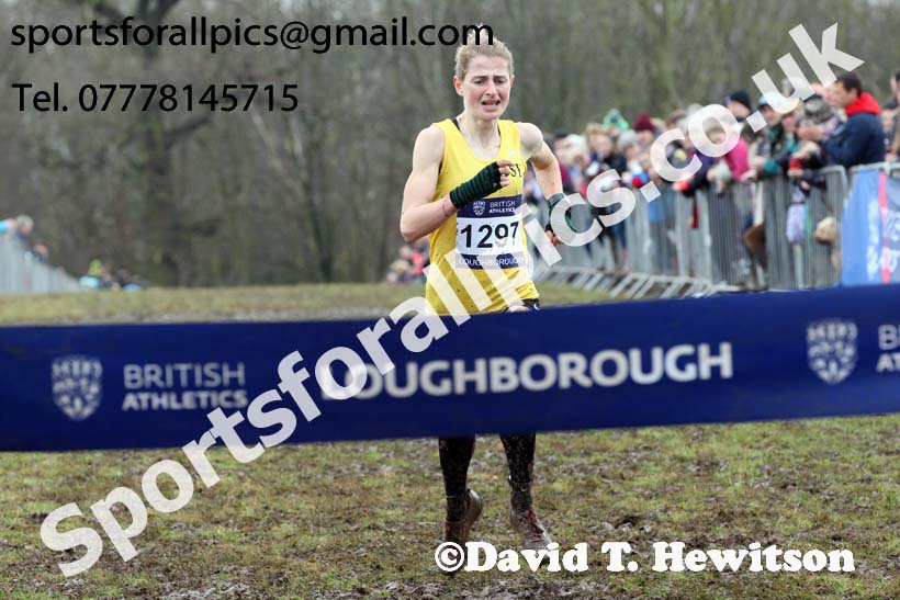 Senior womens 2018 British Inter Counties Cross Country Champs., Prestwold Hall, Loughborough. Photo: David T. Hewitson/Sports for All Pics